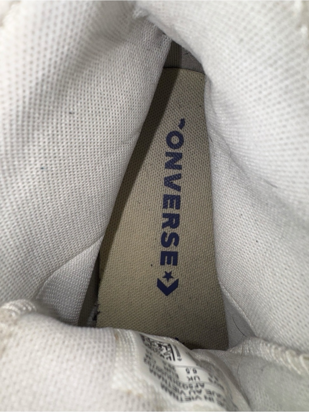 Converse Chuck Taylor High-Top Canvas Sneakers in Grey with White Accents - Picture 7 of 9